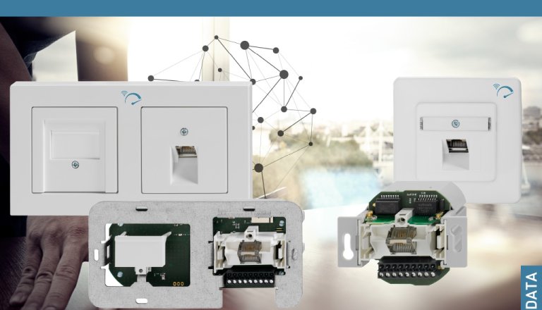 Unterputz-WLAN-Accesspoints von Rutenbeck